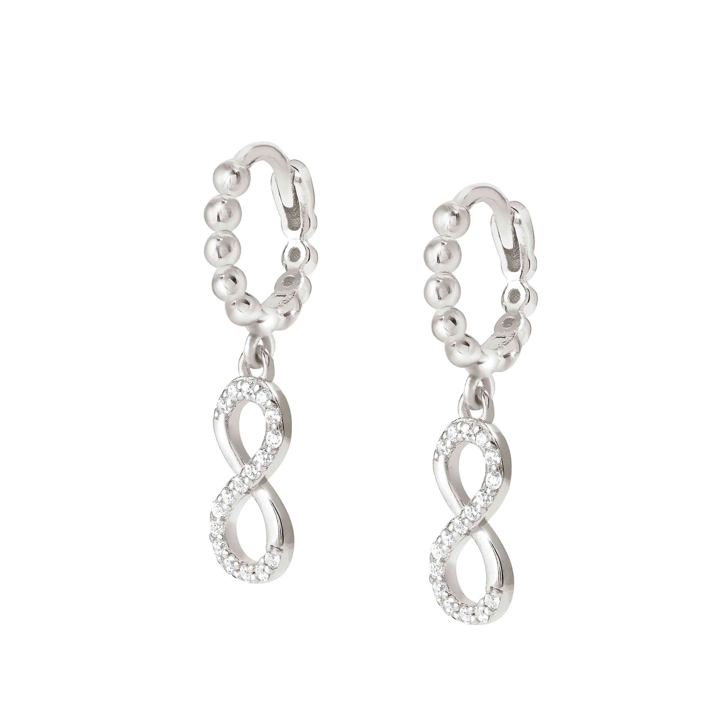 Lovecloud Infinity drop earrings