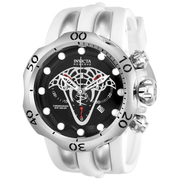 Invicta Men's 24065 Reserve Venom Viper White Silicone Watch