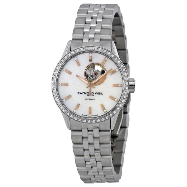 Raymond Weil Women's 2410-STS-97981 Freelancer Diamond Automatic Stainless Steel Watch