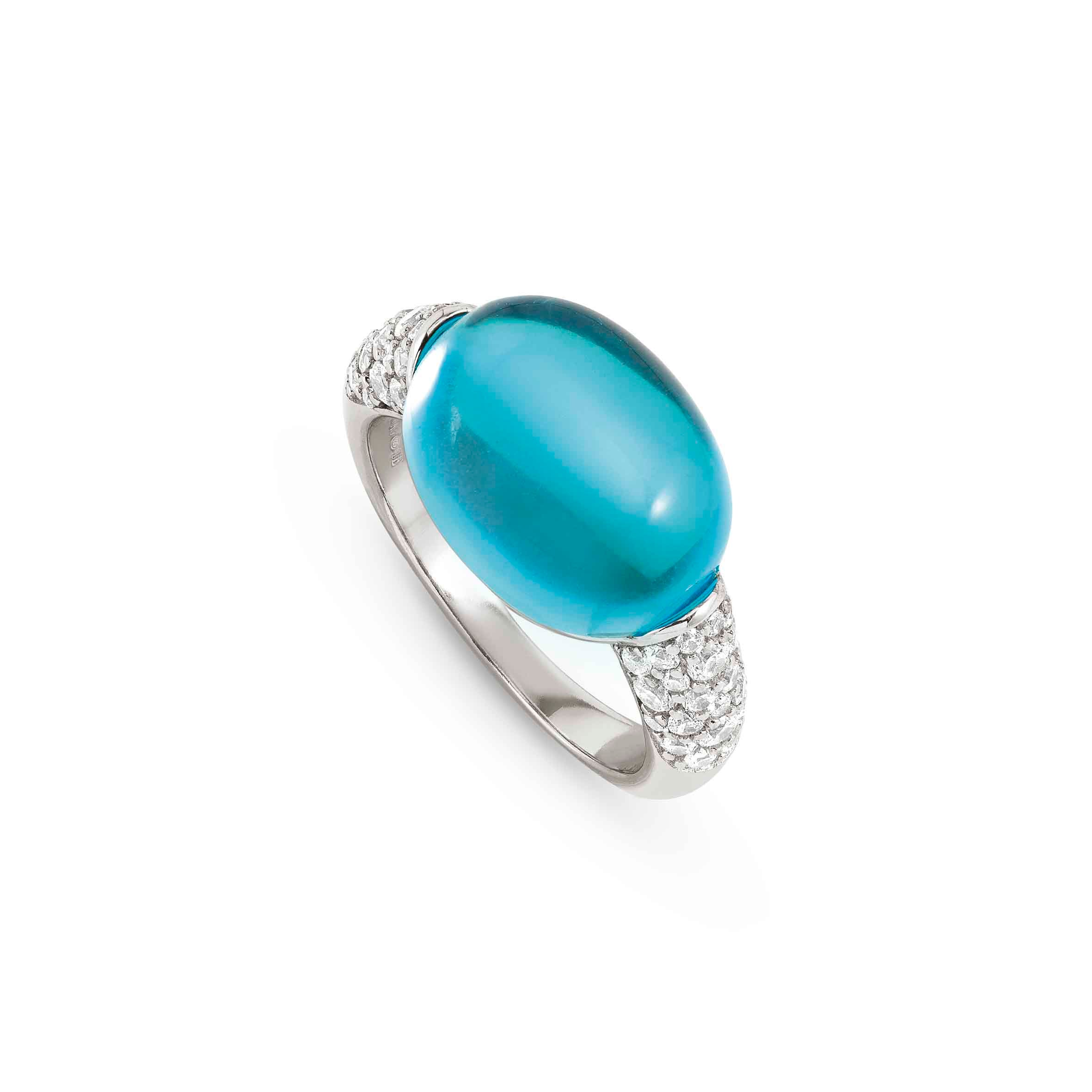 MyRadiance ring with large coloured stones
