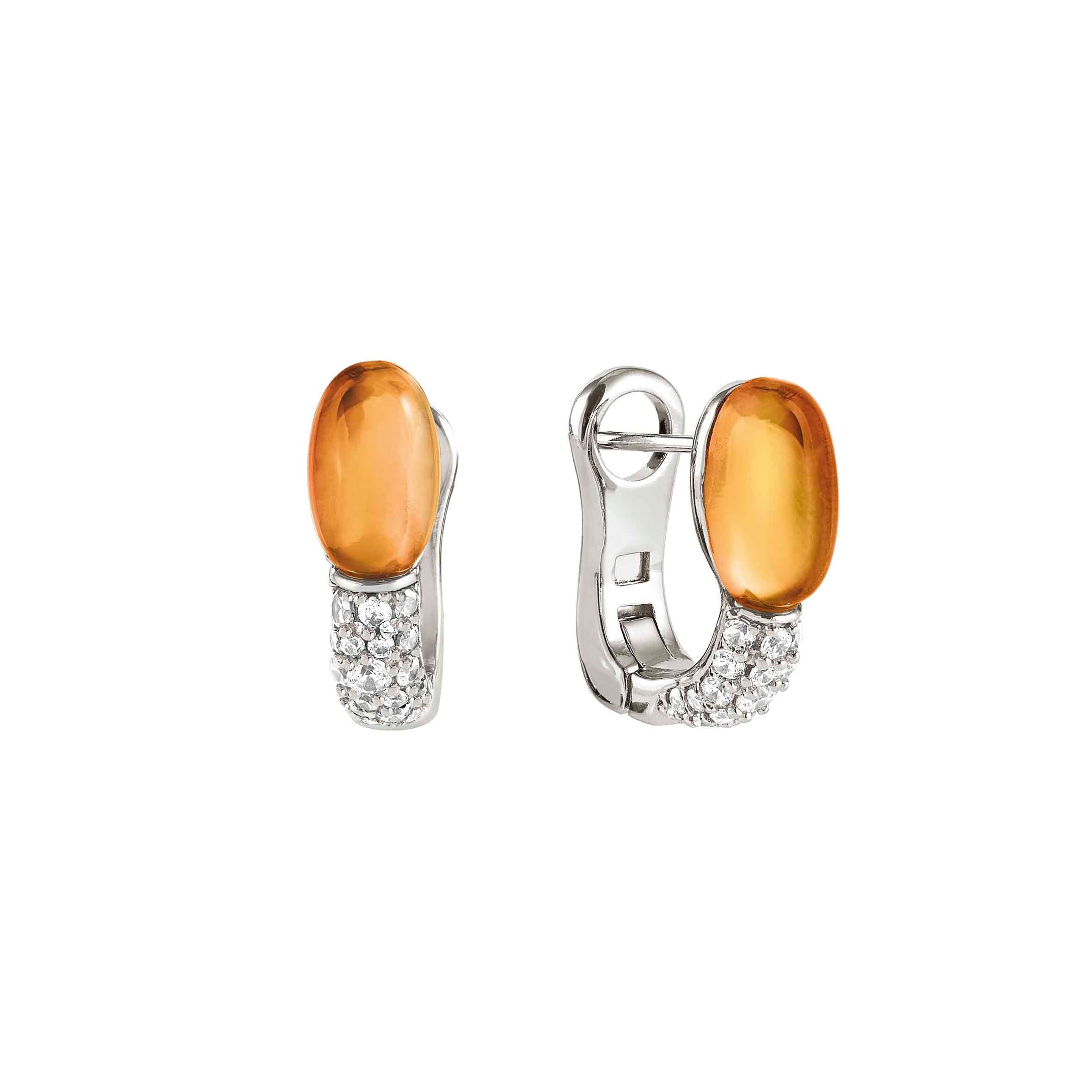 MyRadiance earrings with coloured stones