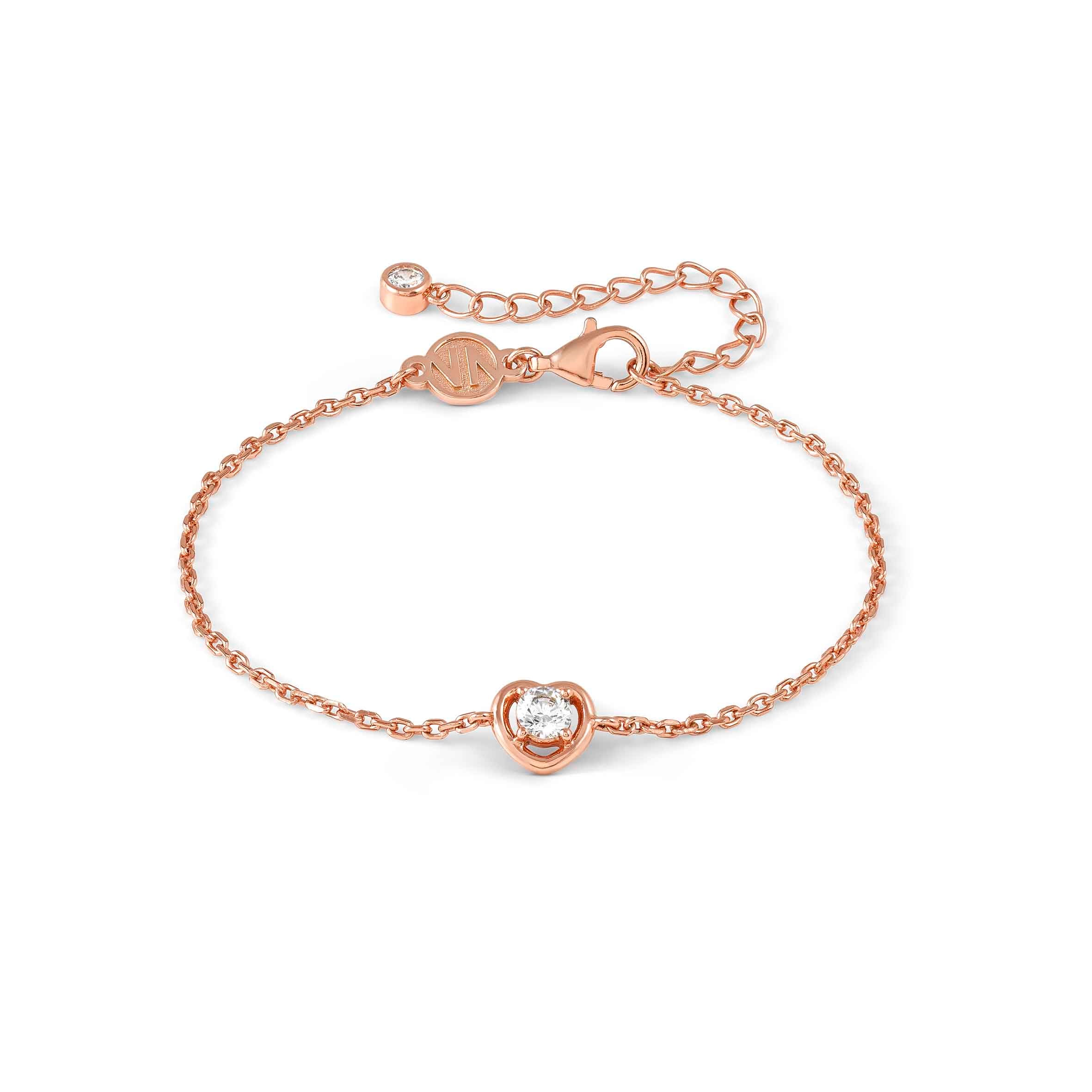 CosmicLove bracelet, Heart with CZ