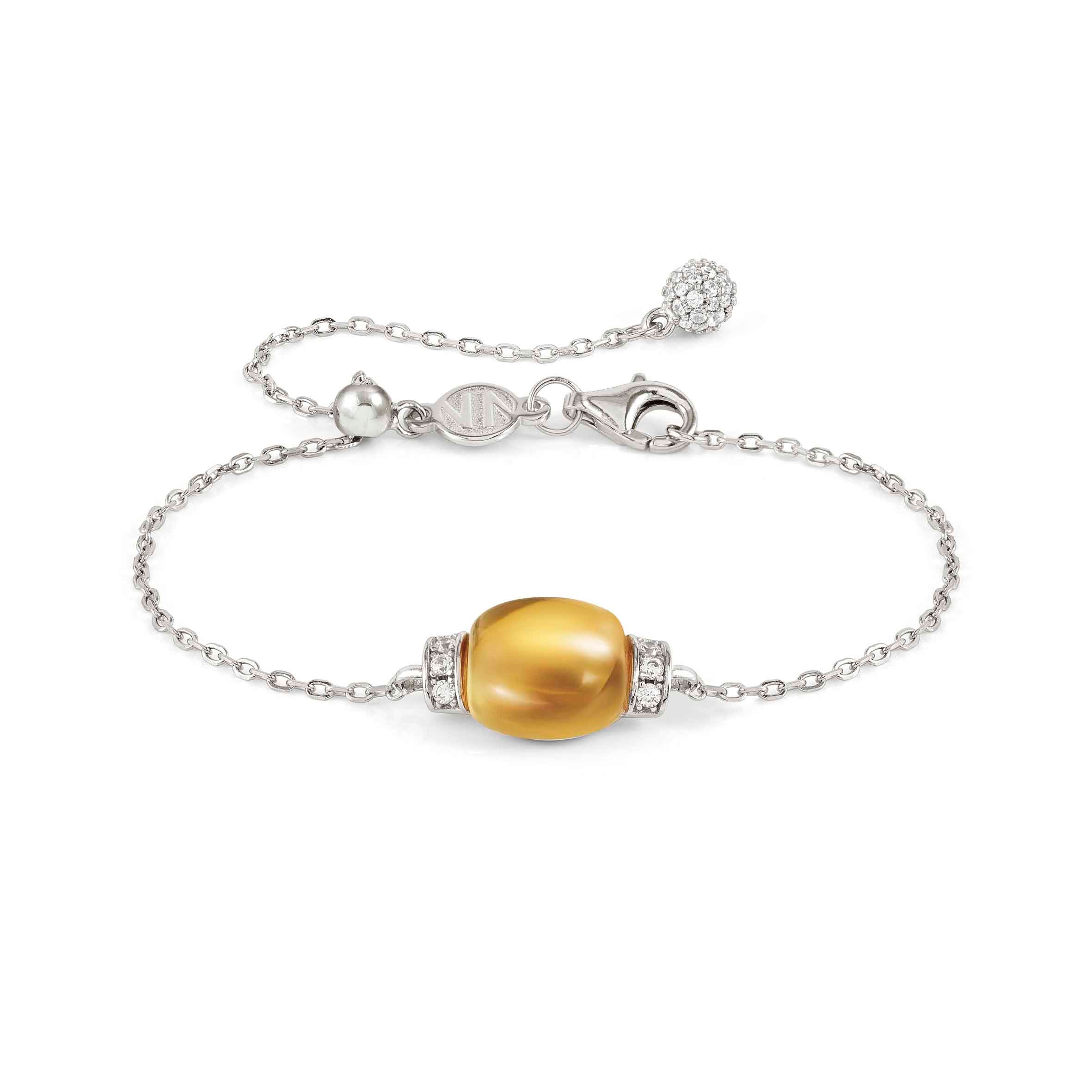 MyRadiance bracelet with Citrine and White Topaz