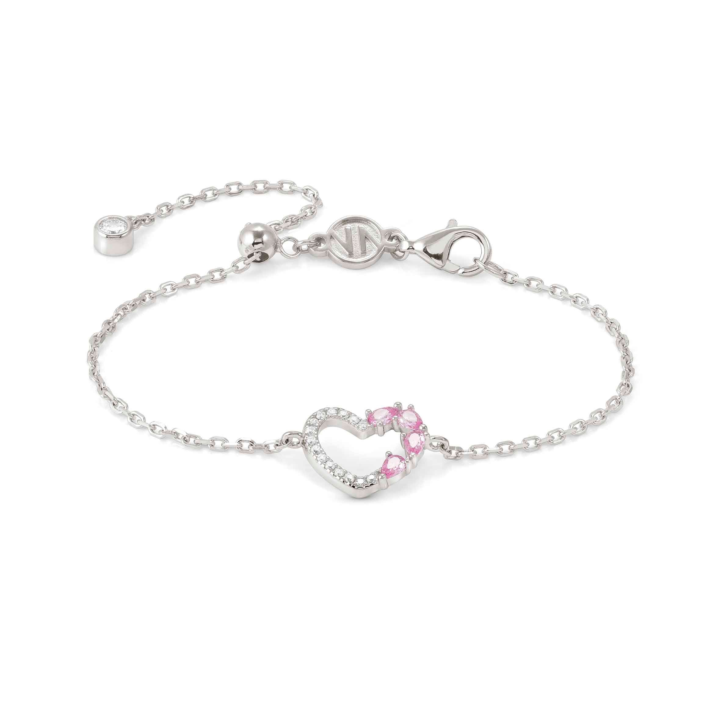 Shine Me Up bracelet, Heart and CZ