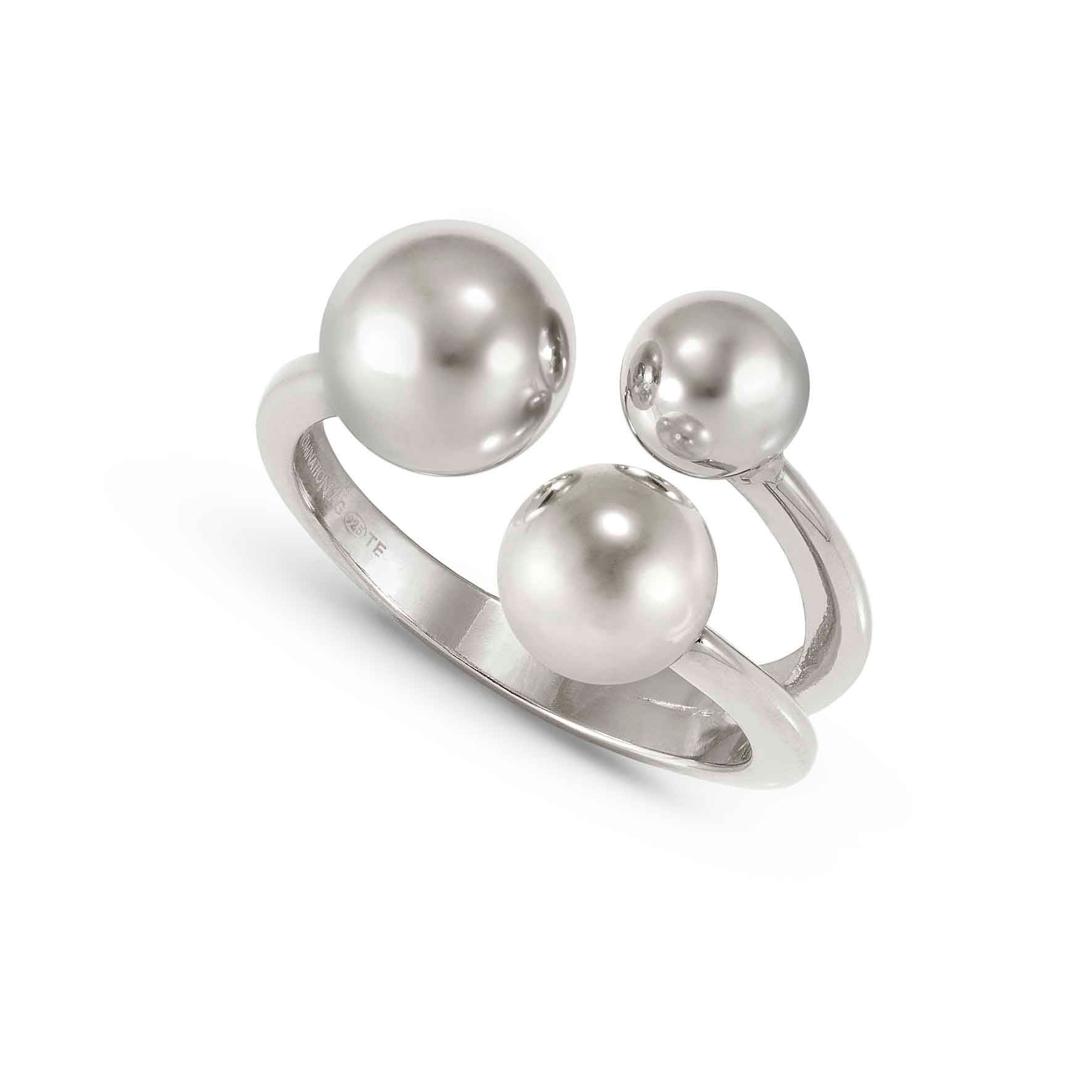 Fashion Era ring with 3 Spheres