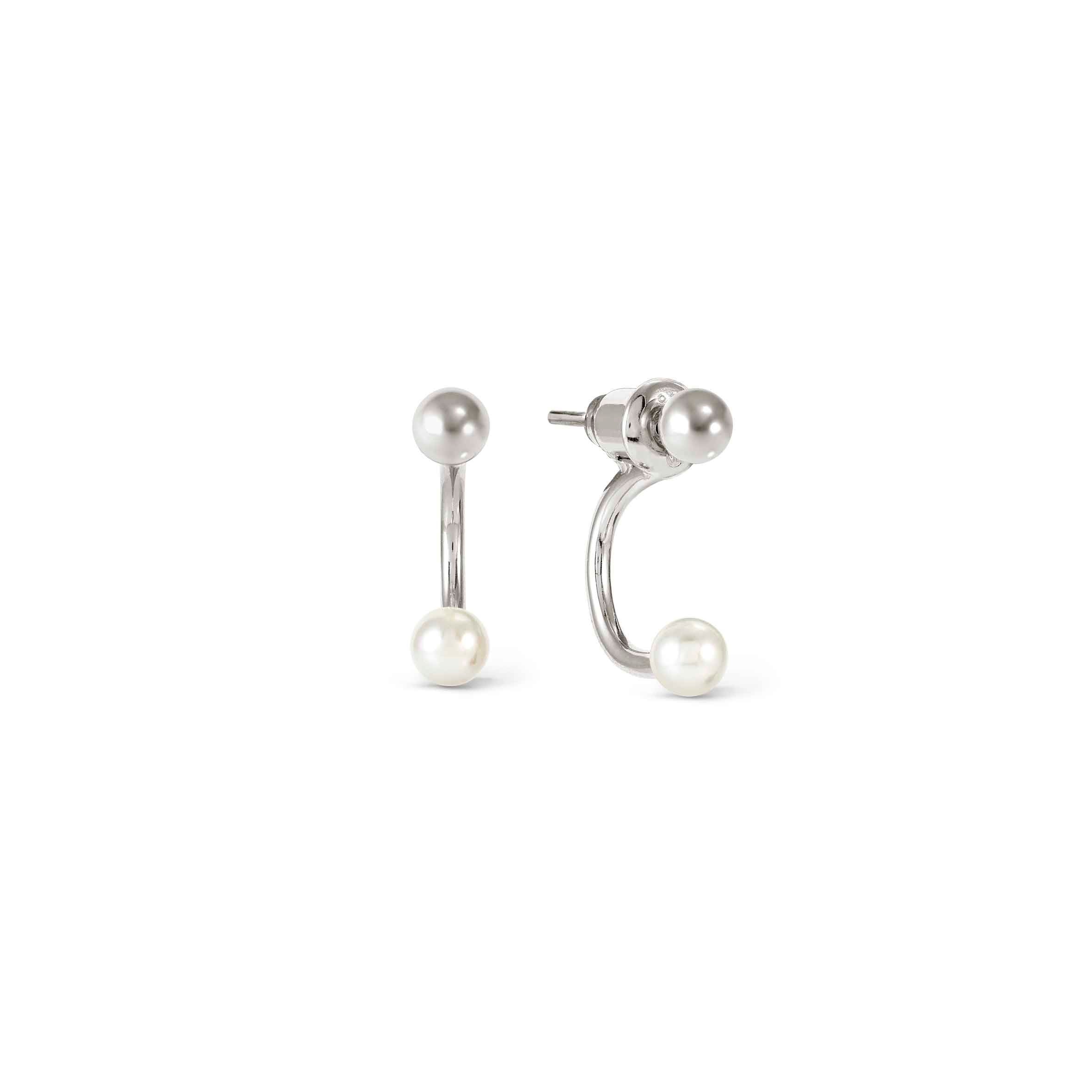 Fashion Era earrings, White pearl