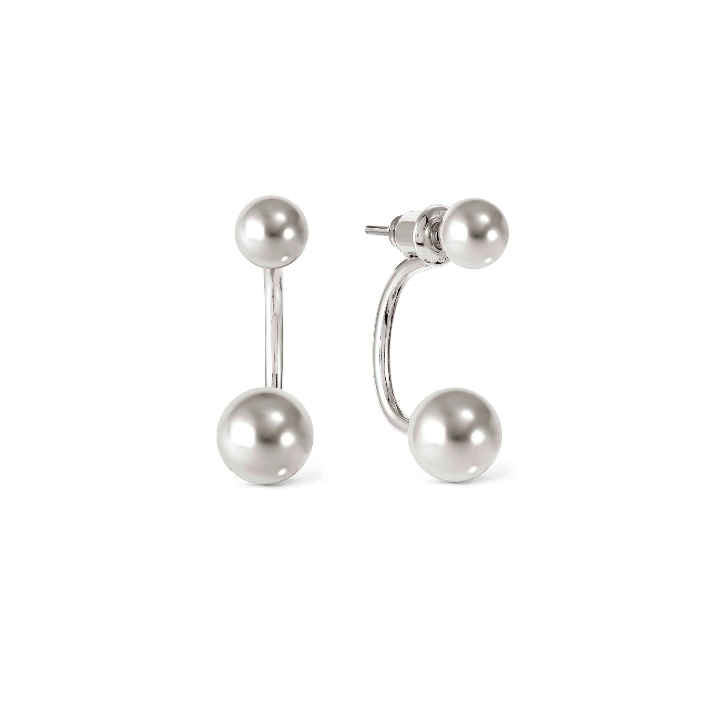 Fashion Era earrings, 2 Spheres