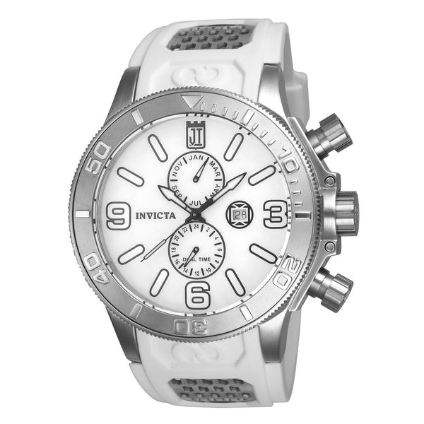 Invicta Men's 24301 Jason Taylor White Polyurethane Watch