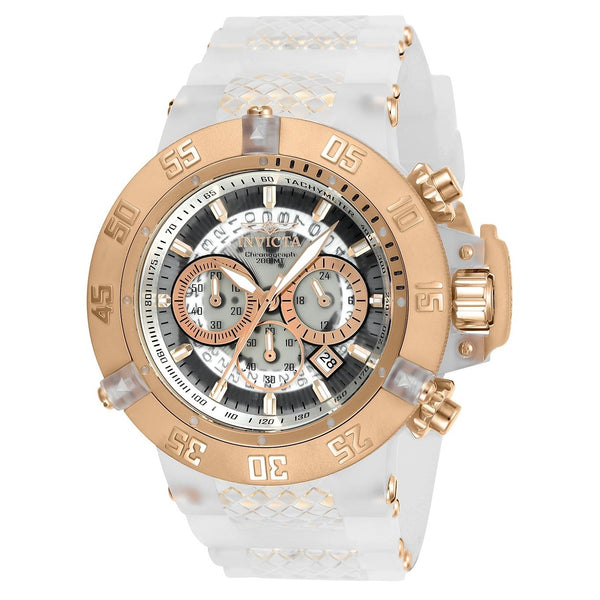 Invicta Men's 24362 Subaqua Anatomic White Silicone Watch