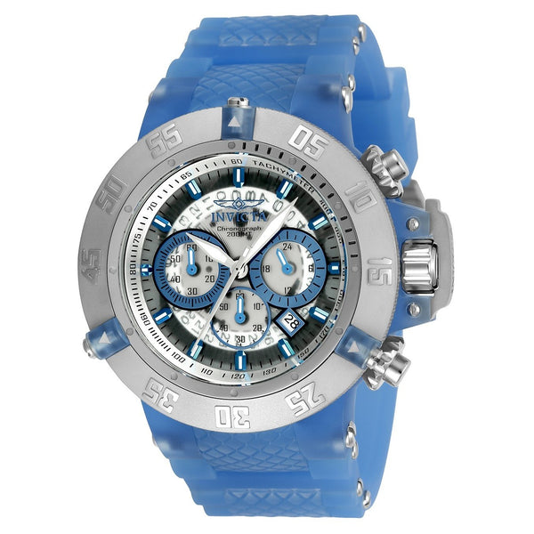 Invicta Men's 24365 Subaqua Anatomic Blue Silicone Watch