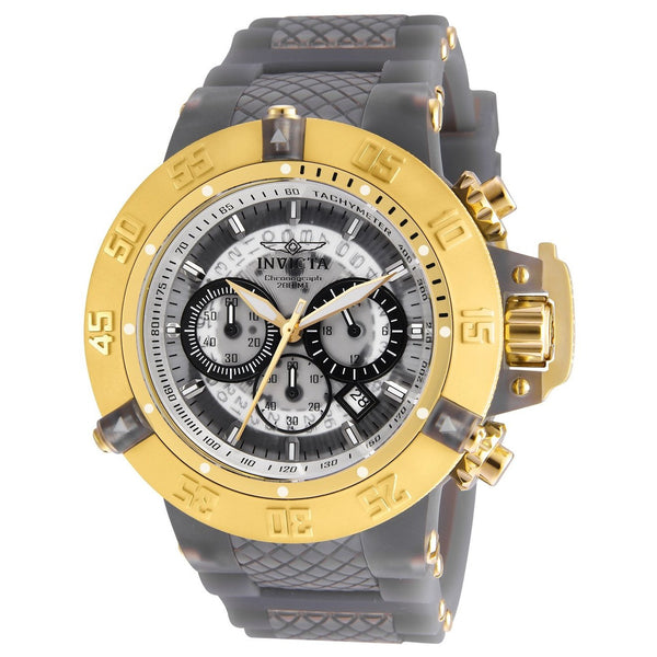 Invicta Men's 24369 Subaqua Anatomic Grey Silicone Watch