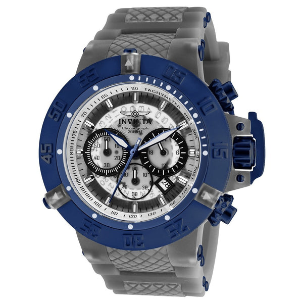 Invicta Men's 24371 Subaqua Anatomic Grey Silicone Watch