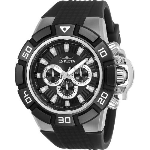 Invicta Men's 24385 I-Force Black Silicone Watch
