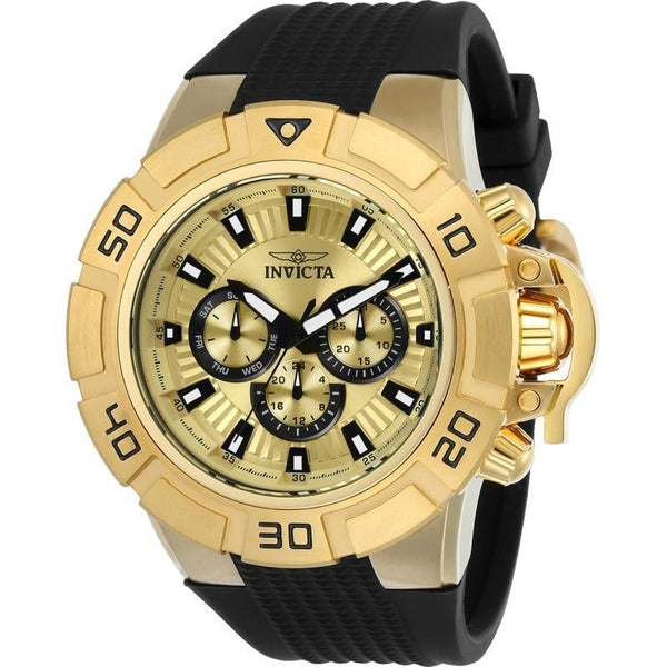 Invicta Men's 24387 I-Force Black Silicone Watch