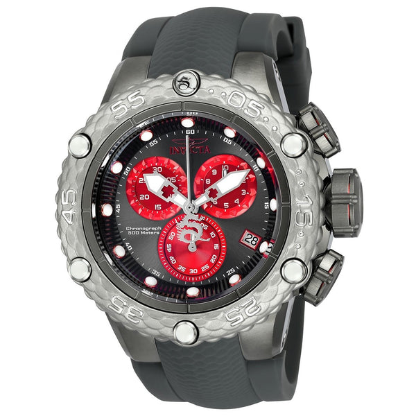 Invicta Men's 24446 Subaqua Grey Silicone Watch