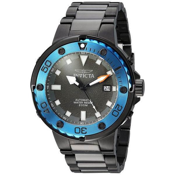 Invicta Men's 24466 Pro Diver Automatic Black Stainless Steel Watch