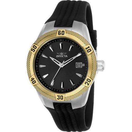 Invicta Women's 24598 Angel Black Silicone Watch
