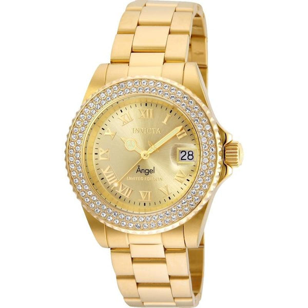 Invicta Women's 24614 Angel Gold-Tone Stainless Steel Watch