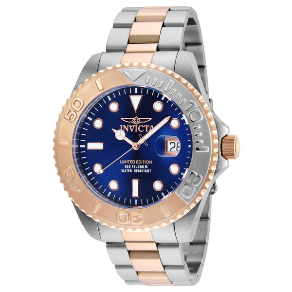 Invicta Men's 24626 Pro Diver Rose-Tone and Silver Stainless Steel Watch
