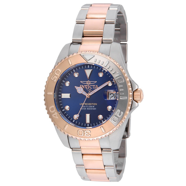 Invicta Women's 24635 Pro Diver Rose-Tone and Silver Stainless Steel Watch