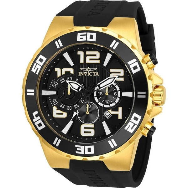 Invicta Men's 24671 Pro Diver Black Polyurethane Watch