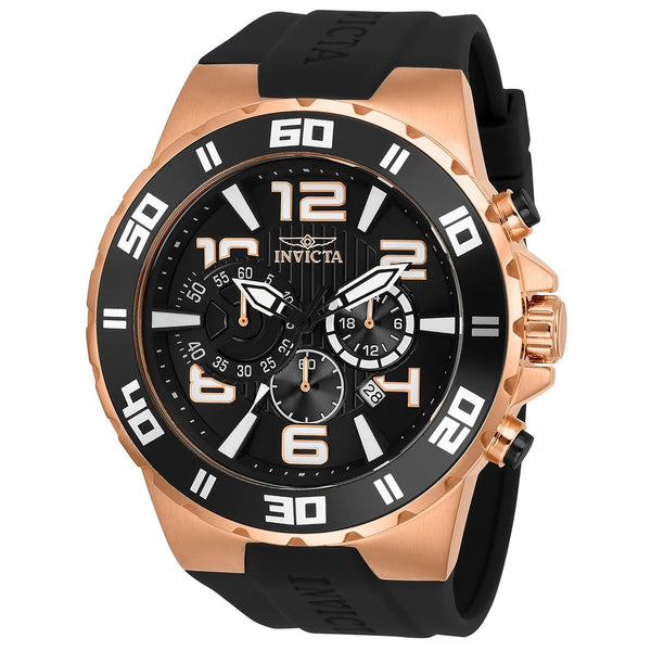 Invicta Men's 24672 Pro Diver Black Polyurethane Watch