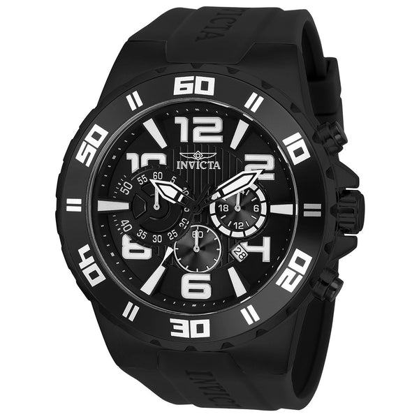 Invicta Men's 24673 Pro Diver Black Polyurethane Watch