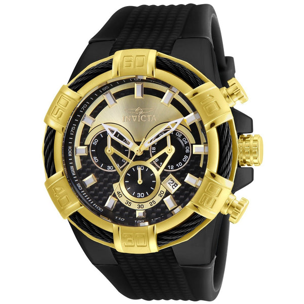 Invicta Men's 24699 Bolt Black Silicone Watch