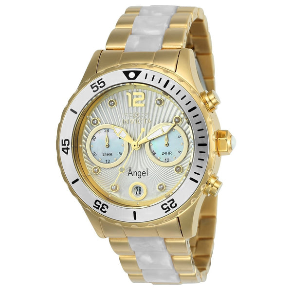Invicta Women's 24702 Angel Gold-Tone and Silver Stainless Steel Watch