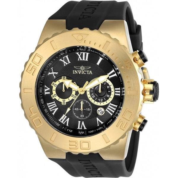 Invicta Men's 24777 Pro Diver Gold-Tone Polyurethane Watch
