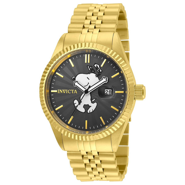 Invicta Men's 24801 Character Snoopy Gold-Tone Stainless Steel Watch