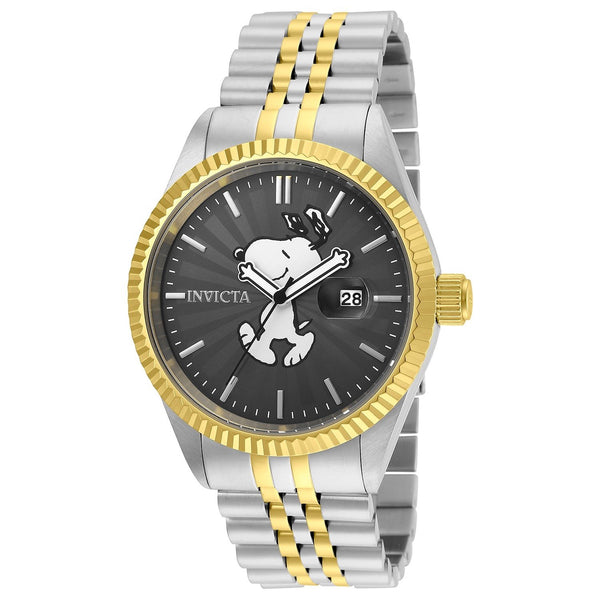 Invicta Men's 24803 Character Snoopy Gold-Tone and Silver Stainless Steel Watch