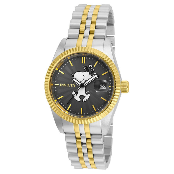 Invicta Women's 24807 Character Snoopy Gold-Tone and Silver Stainless Steel Watch