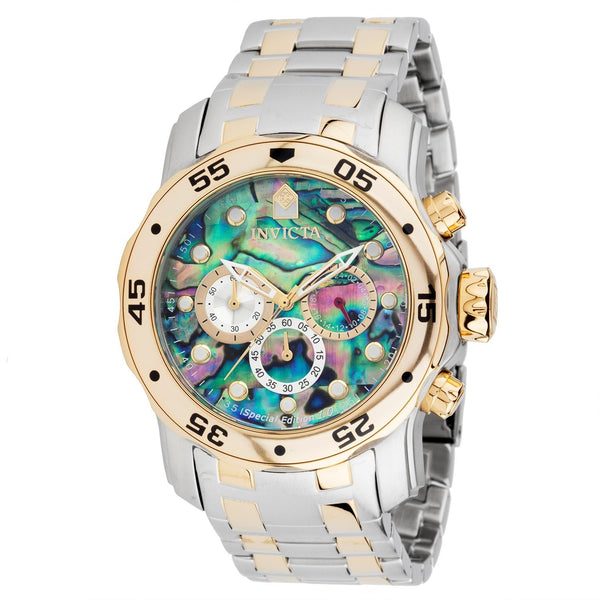 Invicta Men's 24836 Pro Diver Scuba Gold-Tone and Silver Stainless Steel Watch