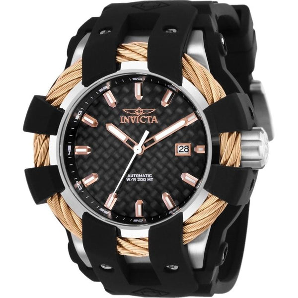 Invicta Men's 25035 Bolt Automatic Black Silicone Watch