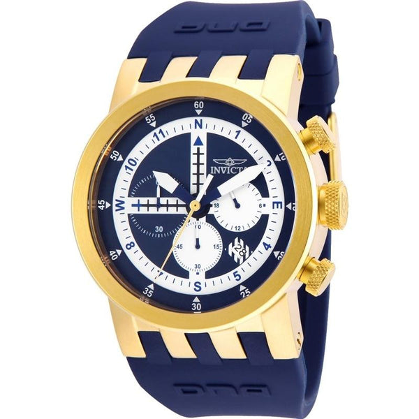 Invicta Men's 25048 DNA Blue Silicone Watch