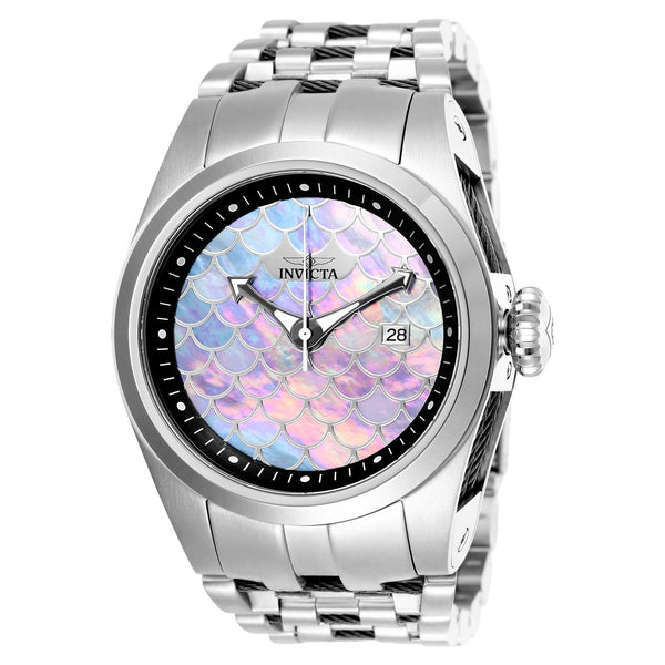 Invicta Unisex 25119 Bolt Automatic Black and Silver Stainless Steel Watch