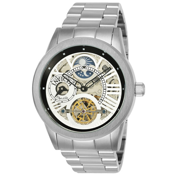 Invicta Men's 25263 Objet D Art Automatic Leather Watch