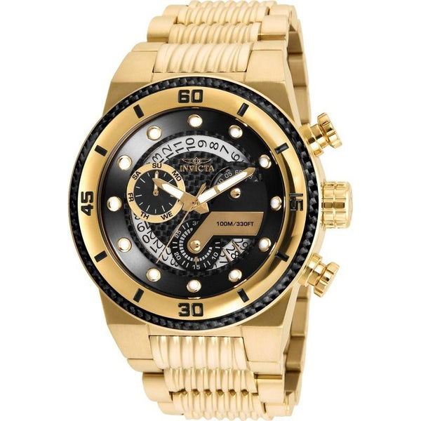 Invicta Men's 25282 S1 Rally Gold-Tone Polyurethane Watch