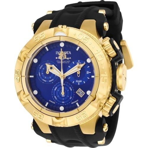 Invicta Men's 25353 Subaqua Noma V Black and Gold-Tone Polyurethane and Stainless Steel Watch