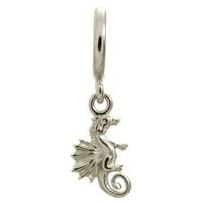 Seahorse Charm (Silver)