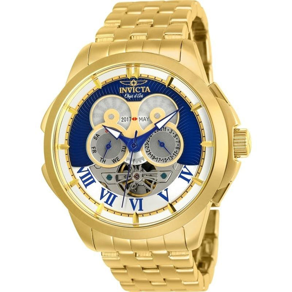 Invicta Men's 25581 Objet D Art Automatic Gold-Tone Stainless Steel Watch