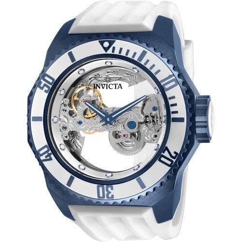 Invicta Men's 25627 Russian Diver Automatic White Silicone Watch