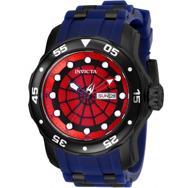 Invicta Men's 25699 Marvel Limited Edition Spiderman Two-Tone Silicone Watch