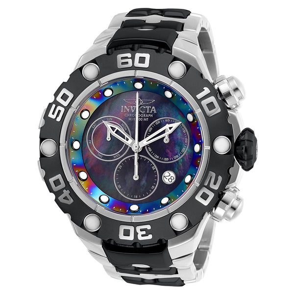 Invicta Men's 25719 Excursion Black and Silver Stainless Steel Watch