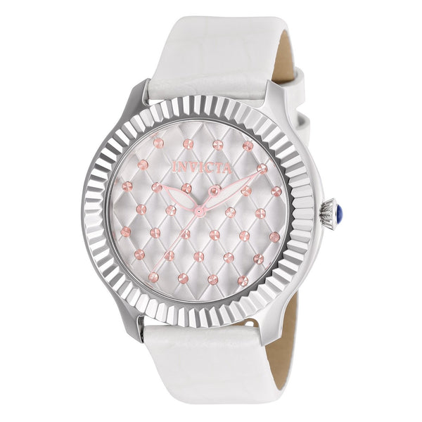 Invicta Women's 25744 Angel White Leather Watch