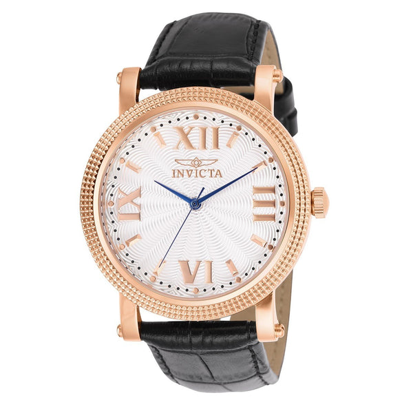 Invicta Women's 25752 Vintage Black Leather Watch