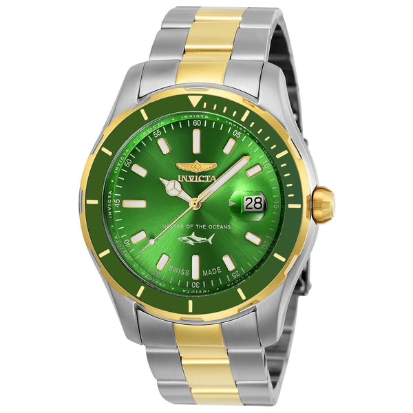 Invicta Men's 25816 Pro Diver Gold-Tone and Silver Stainless Steel Watch
