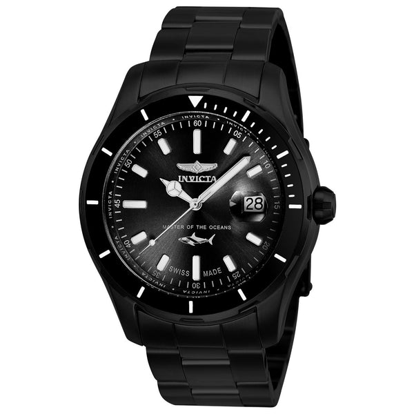 Invicta Men's 25818 Pro Diver Black Stainless Steel Watch
