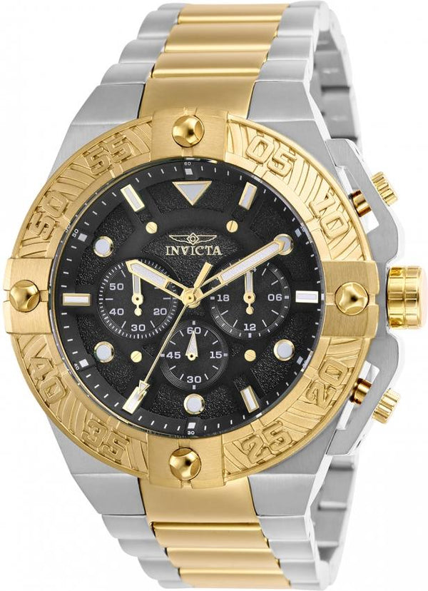 Invicta Men's 25846 Pro Diver Gold-Tone and Silver Silver Watch